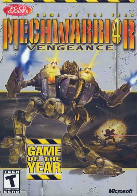 MechWarrior 4 Vengeance 2000 Windows Box Cover Art MobyGames