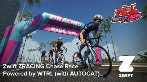 First Taste Of Zwift A Cat Racing Chase Race With Autocat Powered