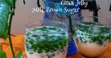 Resep Grass Jelly Milk Brown Sugar Oleh Ifa Hanifah Cookpad