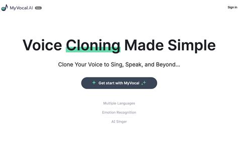 My Vocal AI cómo clonar tu voz con inteligencia artificial y usarla