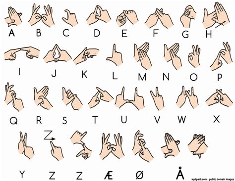 Clipart Sign Language Alphabet 20 Free Cliparts Download Images On