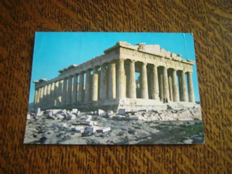 Carte Postale Athenes Le Parthenon Eur Picclick Fr