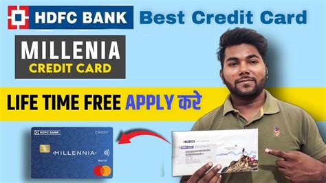 Hdfc MILLENIA Credit Card L Apply Life Time Free L Benefits L Charges L