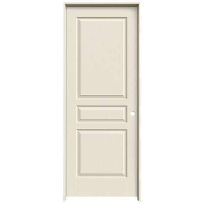 Jeld Wen In X In Textured Panel Primed Molded Single Prehung