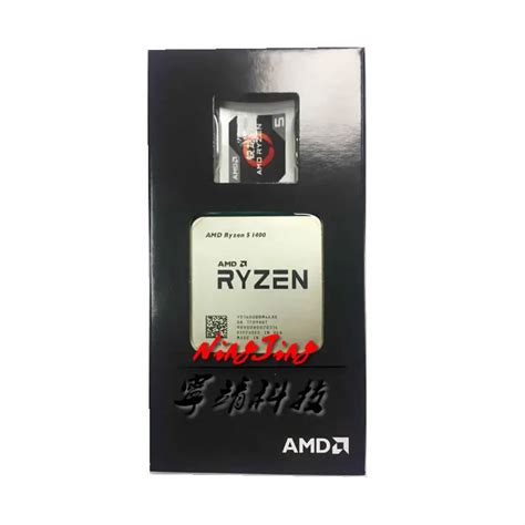 AMD Ryzen 5 1400 R5 1400 3.2 GHz Quad Core CPU Processor YD1400BBM4KAE ...