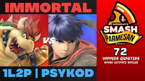 Immortal Vs L P Psykod Smash Ultimate Singles Winners Quarters Smash