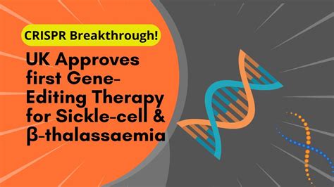 Crispr Breakthrough Uk Approves First Gene Editing Therapy For Sickle Cell And β Thalassaemia