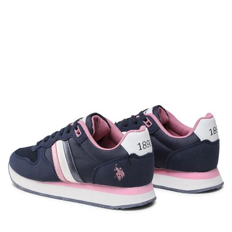 Sneakers U S Polo Assn Nobiw Nobiw W Th Dunkelblau Eschuhe De