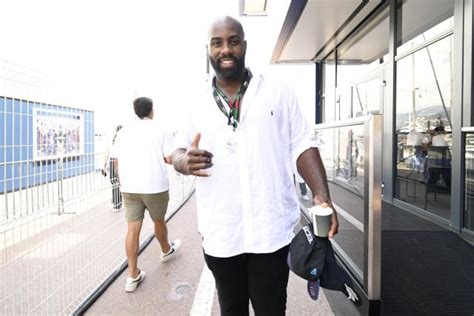 Judo Teddy Riner En Supporter Aux Championnats Deurope à Montpellier