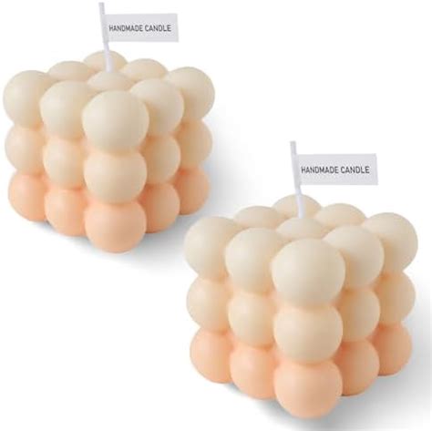 Amazon Bubble Candle Cube Soy Wax Candles Home Decor Candle