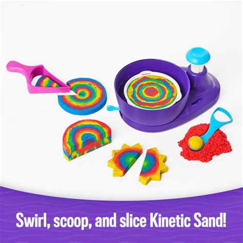 Kinetic Sand Swirl N Surprise Sand Kit English Version By Spin Master Barnes And Noble®