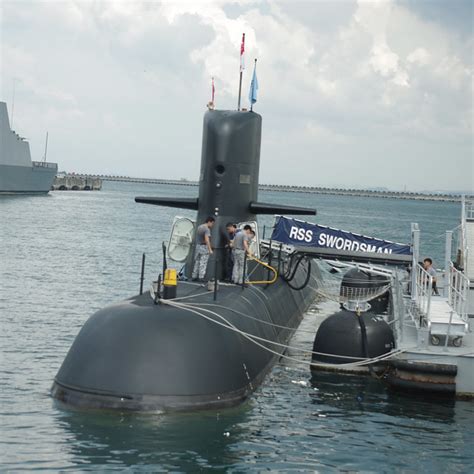 Singapore Navy Rss Swordsman Archer Class Submarine Previously Swedish