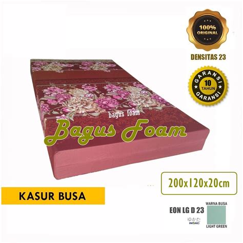 Jual Kasur Busa Inoac EON LG D 23 Light Green Ukuran 200 X 120 Cm Dan