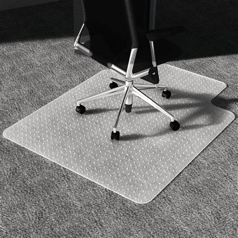 Chair Mat Carpet Floor Protectors Home Office Room Mats PVC 120x90 cm ...