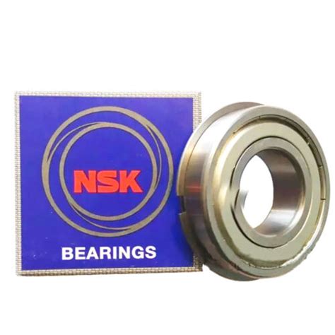 Pc Nsk Zznr Deep Groove Bearing With Snap Ring Groove X X Mm