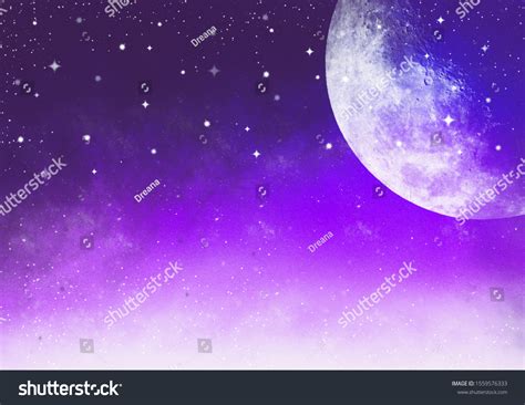 Galaxy Background Illustration Stars Stardust Galaxy Stock Illustration ...