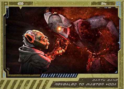 Darth Bane Revealed To Master Yoda Star Wars The Clone Wars Box