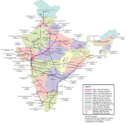 Pipelines Network In India Petroleum And Natural Gas Regulatory Board