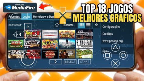 Top 18 Jogos Com Melhores GrÁficos Para Ppsspp Psp Android Em 2023