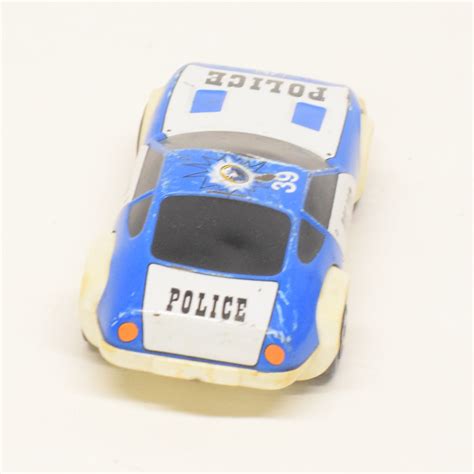 Petite Voiture De Police T Le Lithographi E Et Plastique Joustra