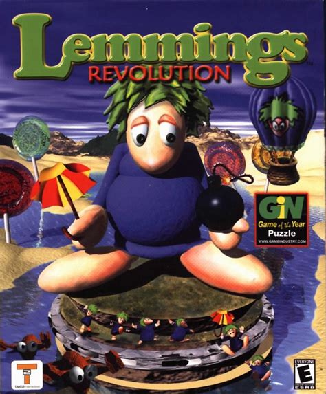 Lemmings Revolution 2000 Windows Box Cover Art Mobygames