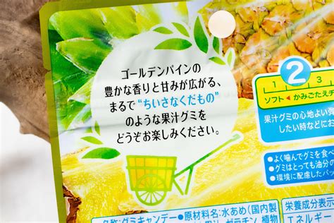 明治『果汁グミゴールデンパイン 51g』はこってりとした甘みと濃厚さが印象的な、まろやか酸味のもっちり弾力グミ！ えんぎ株式会社