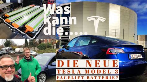 Was Kann Die Neue Tesla Model 3 Batterie Youtube