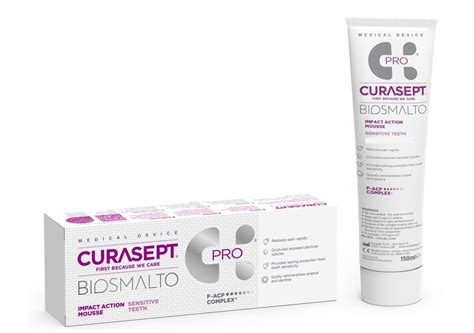 Curasept BIOSMALTO Pro Caries Abrasion Erosion Mousse Strawberry