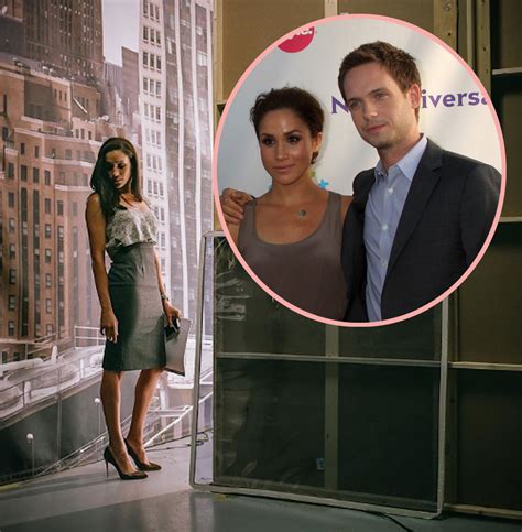 Meghan Markles Suits Costar Patrick J Adams Shares Unseen Pics Of