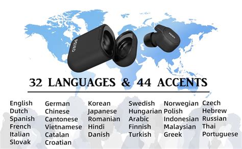 Amazon PEIKO Language Transaltor Smart Earbud Supports 32