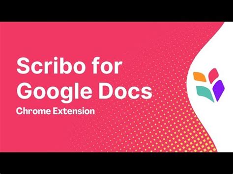 Scribo For Google Docs Chrome Web Store