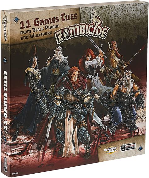 Zombicide Black Plague Extra Tiles Pack Купить настольную игру