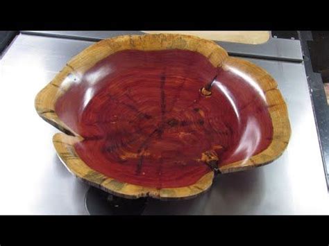 160 Woodturning A 17 Inch Endgrain Cedar Bowl Part 1 YouTube Wood