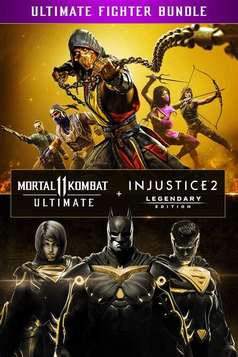 Buy Mortal Kombat Ultimate Injustice Leg Edition Bundle Xbox