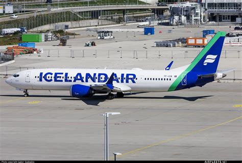 Icelandair Boeing Ng Max Tf Icb Photo Airfleets Aviation