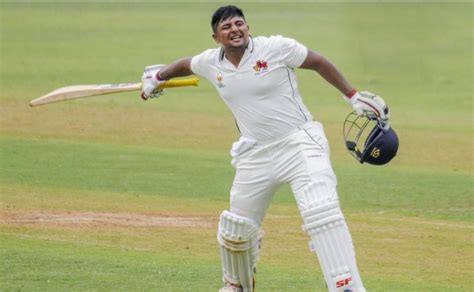 Sarfaraz Khan S Emotional Reaction To Maiden Test Call Up Sparks Joy