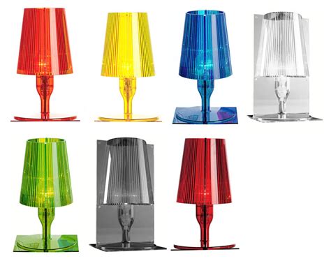 Scopri Lampada Da Tavolo Take Blu Di Kartell Made In Design Italia