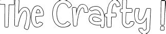 The Crafty ! Regular font