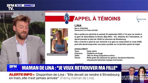 Disparition De Lina 15 Ans Dans Le Bas Rhin Cet élément Crucial