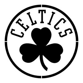 NBA Boston Celtics Logo Stencil | Free Stencil Gallery