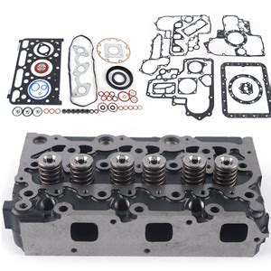 Kubota D Complete Cylinder Head Full Gasket Kit Excavator Kx