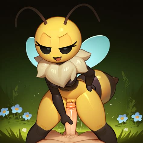 Rule 34 1boy 1girls Ai Generated Anthro Arthropod Arthropod Abdomen Assertive Female Bee Bee