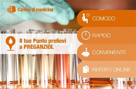 Attivo Il Nuovo Punto Prelievi A Preganziol Centro Di Medicina