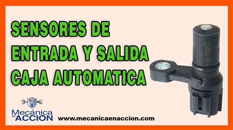 Los Sensores De Entrada Y Salida De La Caja Automatica Youtube