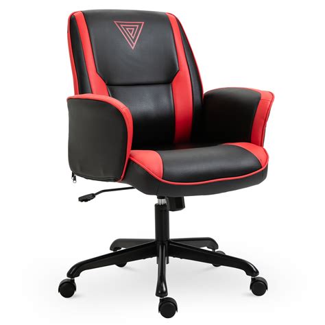 Vinsetto Racing Gaming Chair Faux Leather Adjustable Height with Wheels ...