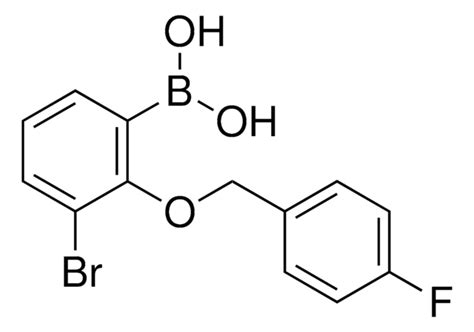 Bromo Fluorobenzyloxy Phenylboronic Acid