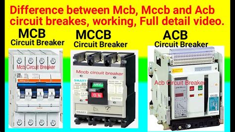 Perbedaan Dan Persamaan MCB MCCB Dan ACB Beserta 42 OFF