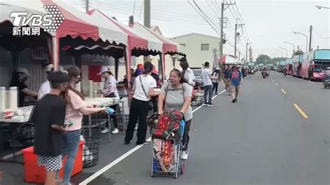 大甲媽遶境盛況空前 信徒沿路朝聖抵新港│tvbs新聞網