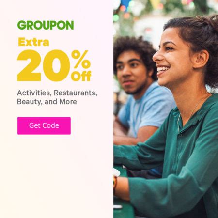 GROUPON Extra 20 Off Activities Restaurants Beauty More Promo