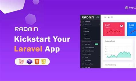 Codecanyon Radmin Laravel Admin Starter With REST API User Roles